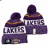 Los Angeles Lakers Team Logo Knit Hat YD (3),baseball caps,new era cap wholesale,wholesale hats